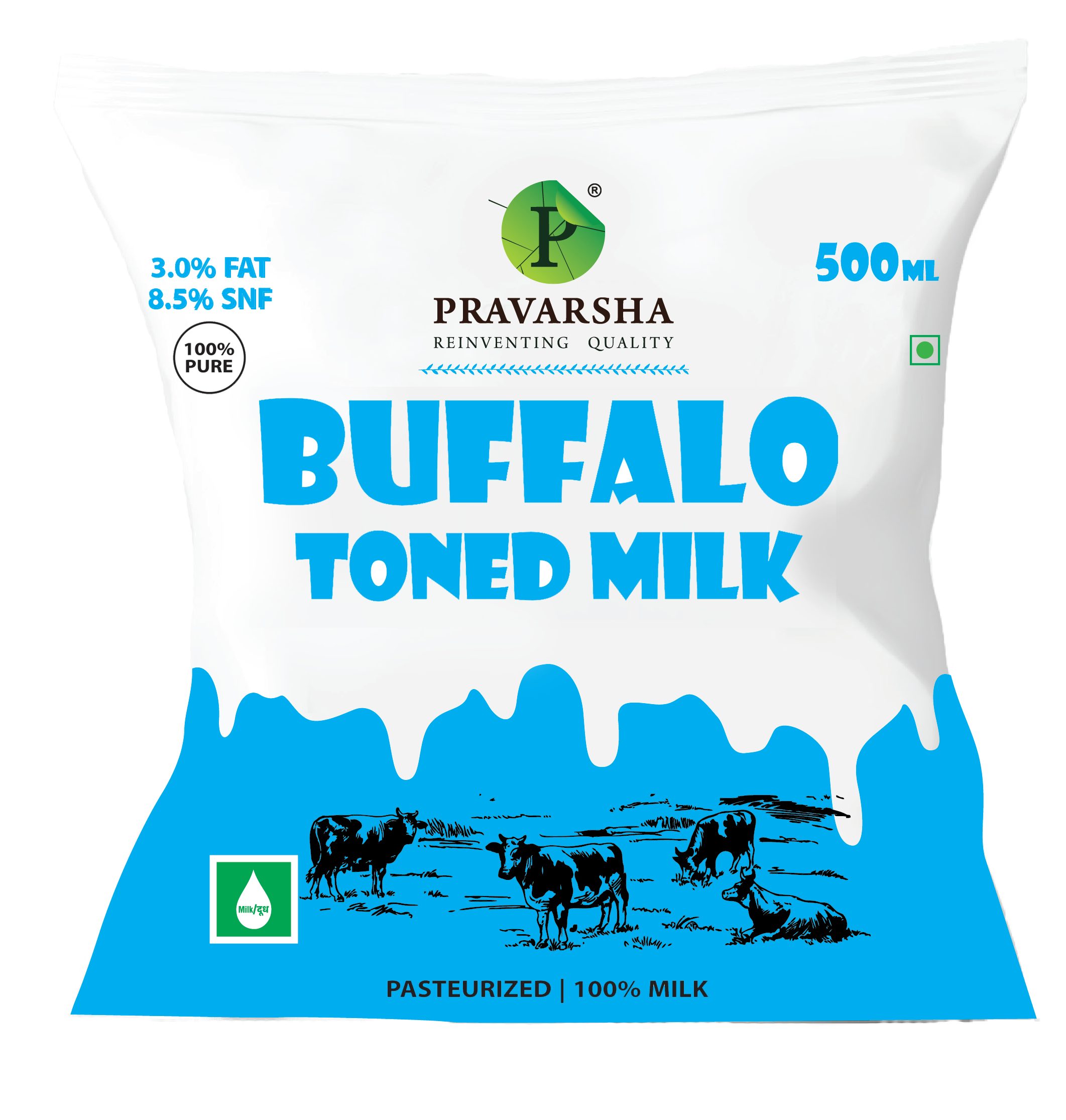 Order Toned Milk Nutrition from Pravarsha Dairy